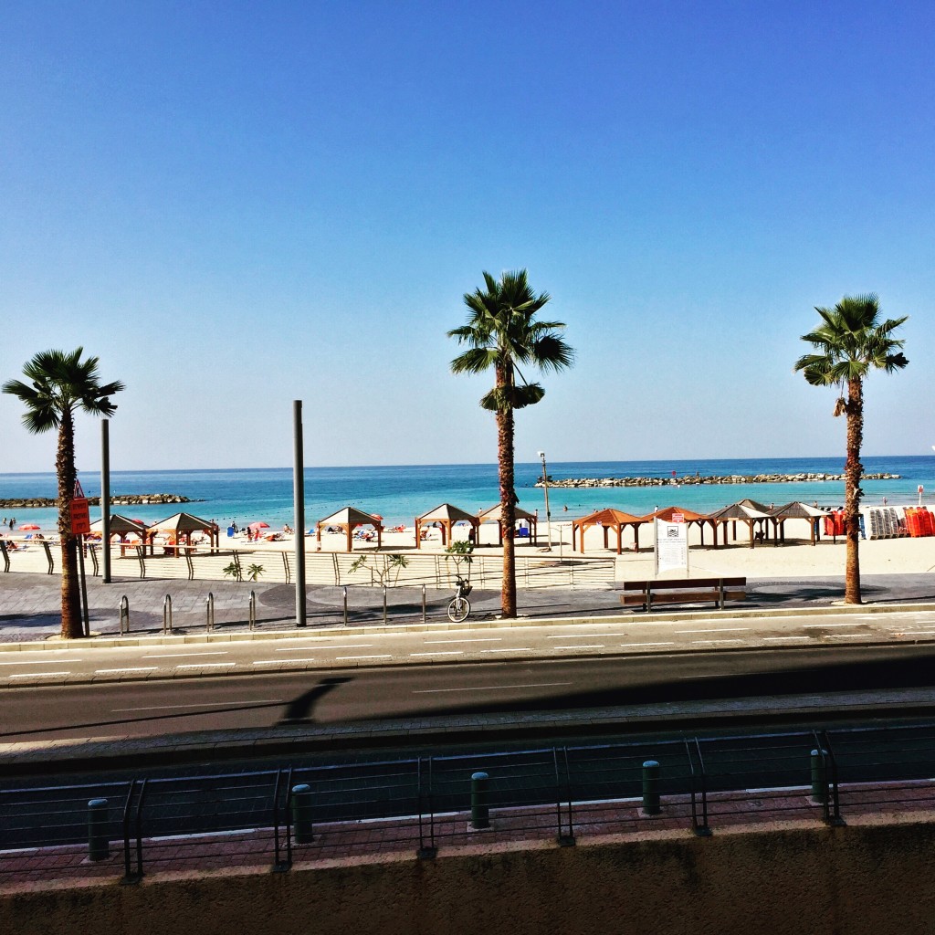 The calm, blue waters of Tel Aviv's beaches by Su Casa TLV Real Estate 