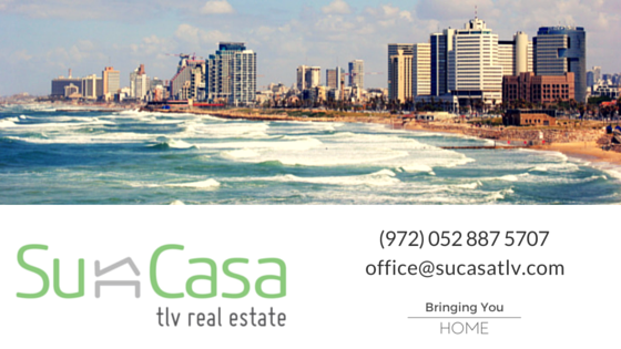 Founded in 2008, Su Casa Tel Aviv Real Estate is an independent, full serviced real estate brokerage with a focus on the Central Tel Aviv market offering highly efficient personal service with outstanding value.