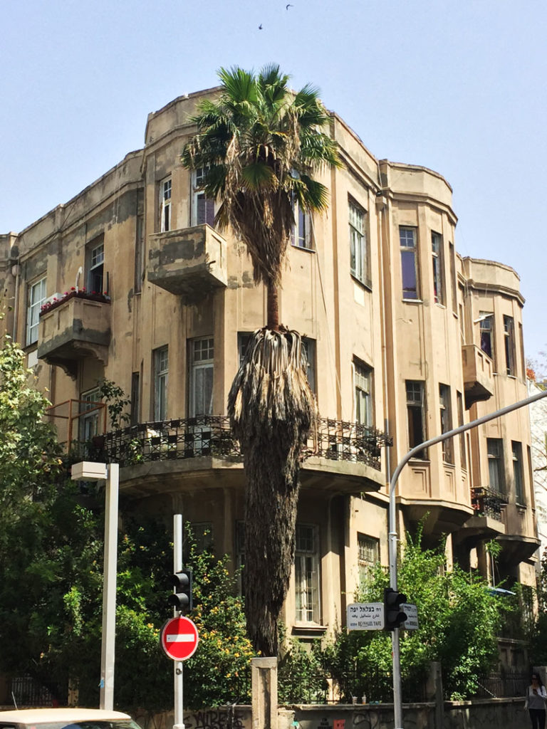 One of my favorite buildings in Tel Aviv. An eclectic style building located on the corner of Rothschild Blvd and Bezalel Yafe St., Tel Aviv. Photo by Su Casa Tel Aviv Real Estate. All Rights Reserved. 
